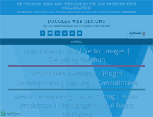 Tablet Screenshot of douglaswebdesigns.com